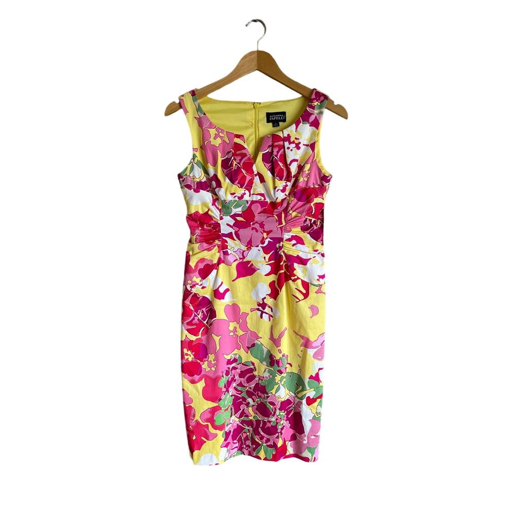 Adrianna Papell Floral Sheath Dress Size New Size 6